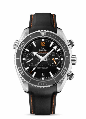 Omega Seamaster Planet Ocean 600M Co-Axial 45.5 Chronograph Stainless Steel / Orange Numerals / Rubber 232.32.46.51.01.005 (23232465101005)